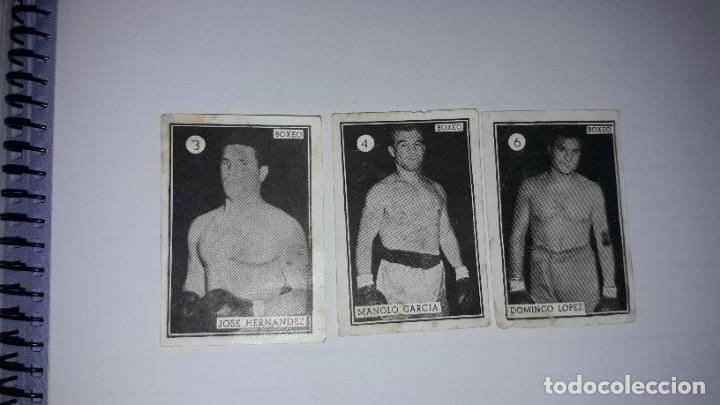 Coleccionismo cromos antiguos: 39 CROMOS BOXEO / A&Ntilde;OS 50 - Foto 3