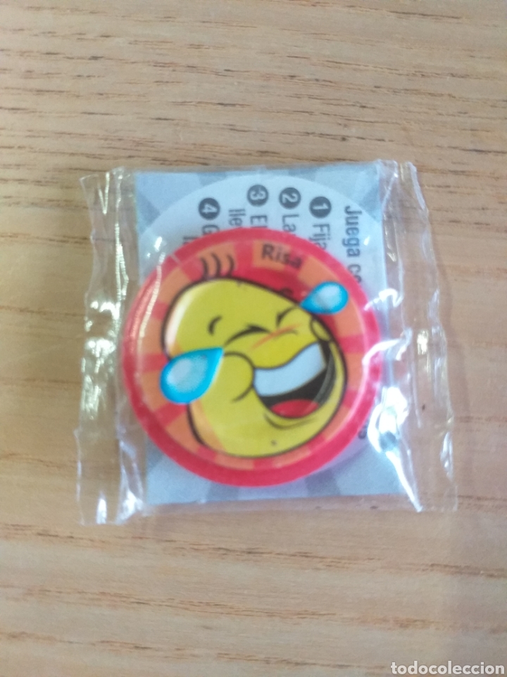 Coleccionismo cromos antiguos: PEGATINA CROMO RISA GREFU DISCO EMOTI GREFUSA 2018 : - Foto 1