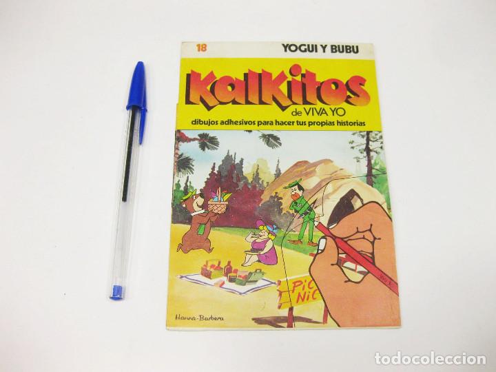 Coleccionismo cromos antiguos: Kalkitos. N&ordm; 18. Yogui y Bubu - Foto 1
