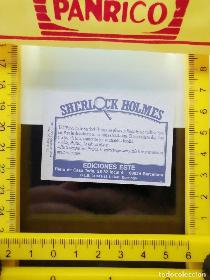 Coleccionismo cromos antiguos: CROMO SHERLOCK HOLMES EDICIONES ESTE N&ordm; 124 - Foto 2