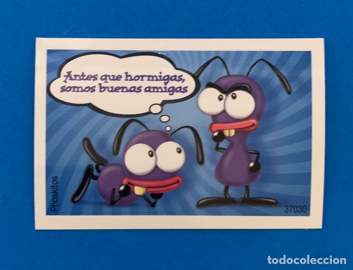 Coleccionismo cromos antiguos: Cromo Phoskitos El Hormiguero - Foto 1