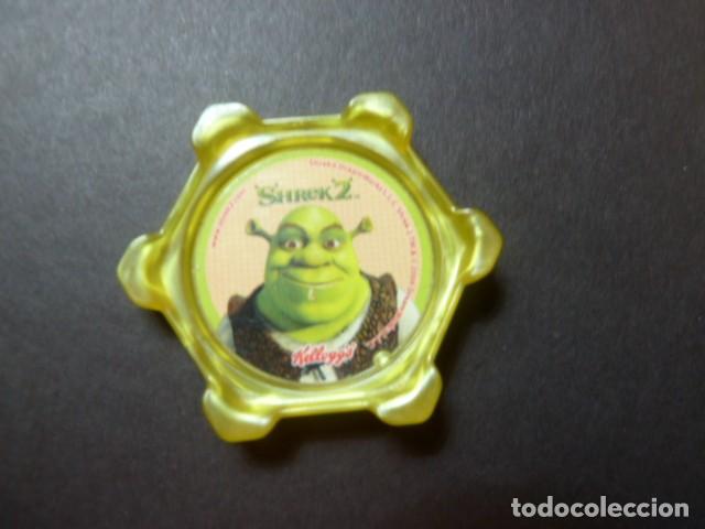 Coleccionismo cromos antiguos: Tazo Shrek 2. Kellogs - Foto 1
