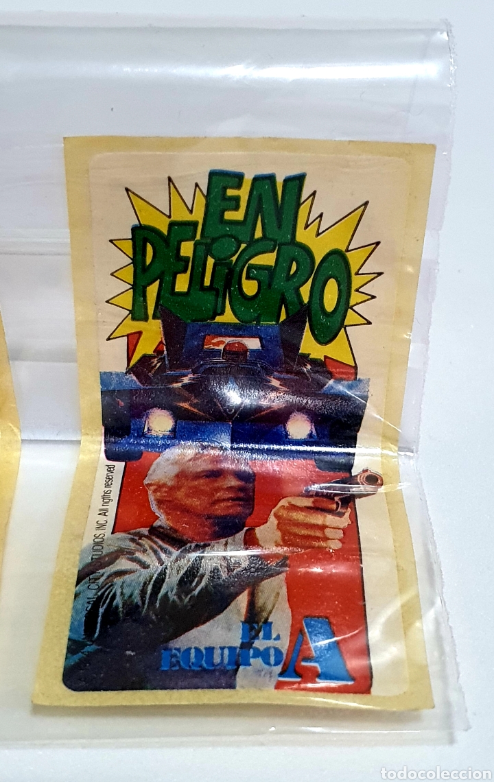 Coleccionismo cromos antiguos: Cromo Chicle El Equipo A ORIGINAL DE LA &Eacute;POCA - Foto 1