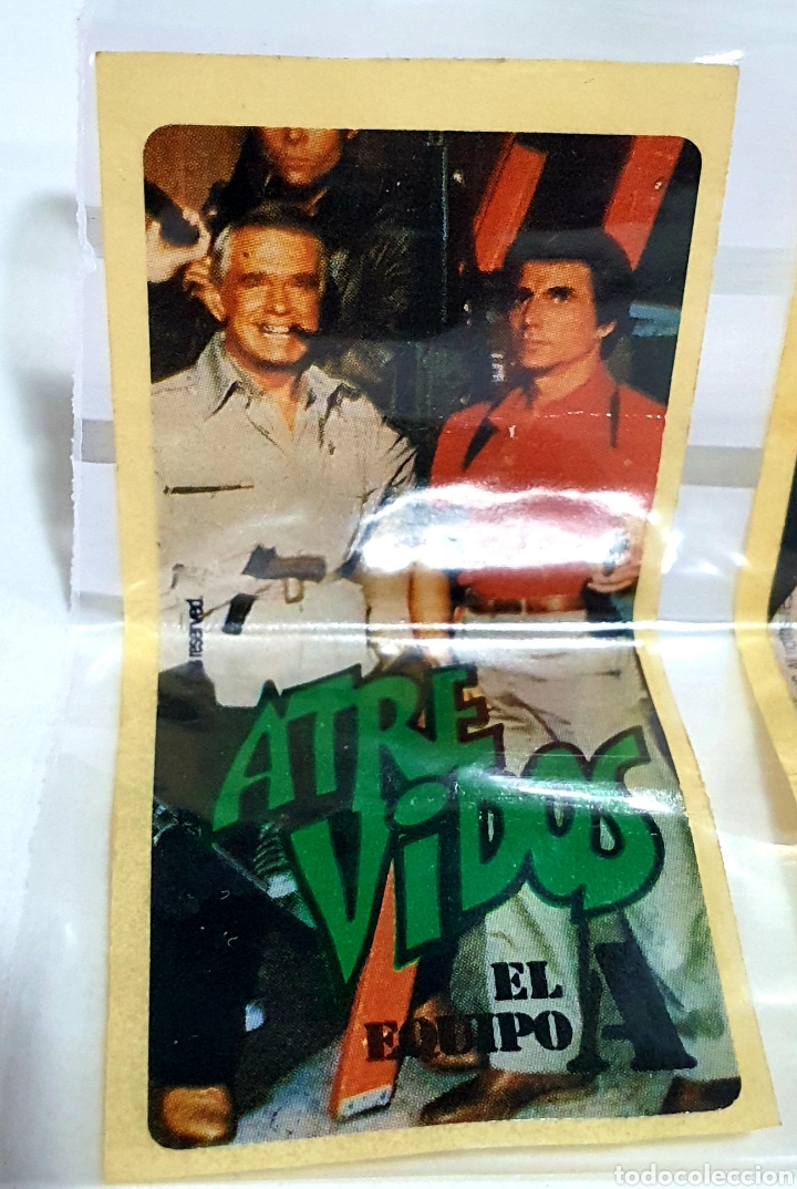 Coleccionismo cromos antiguos: Cromo Chicle El Equipo A ORIGINAL DE LA &Eacute;POCA - Foto 1