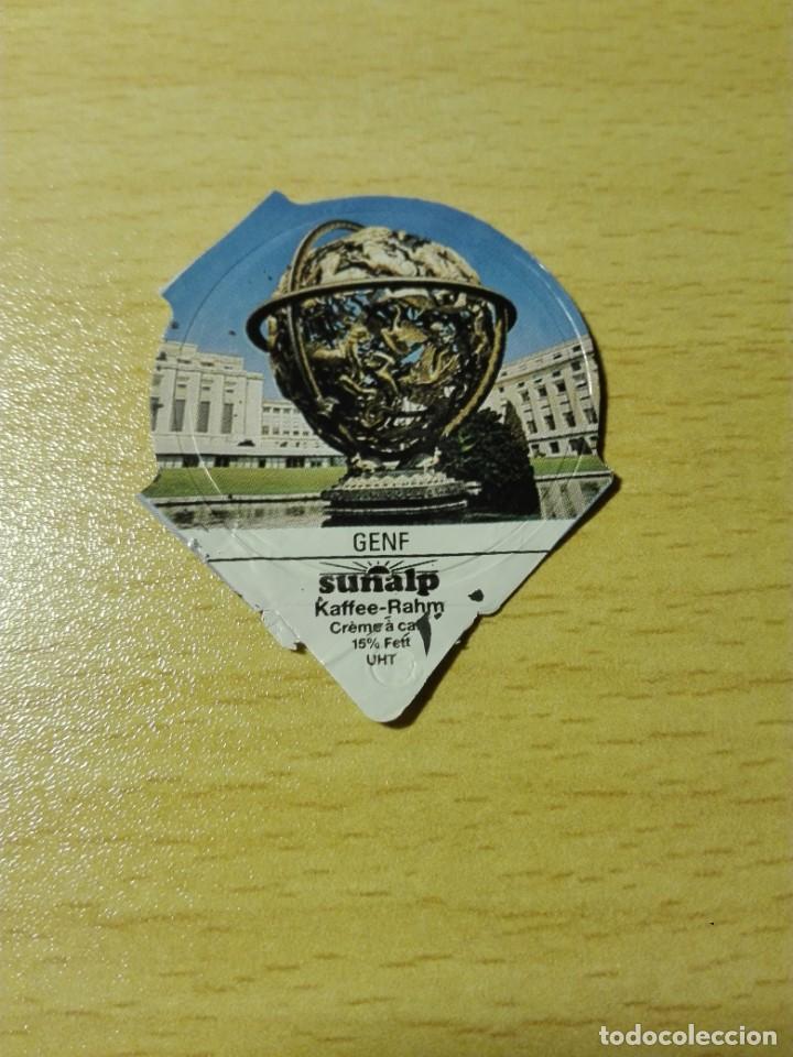 Coleccionismo cromos antiguos: CUBIERTA CREME A CAFE 1990'S - GENF GENEVE GENEVA GINEBRA / SUIZA