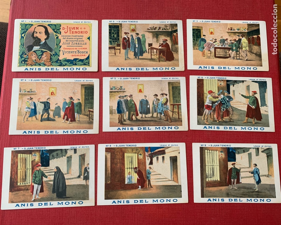 Coleccionismo Cromos antiguos: Colecci&oacute;n de cromos de An&iacute;s del Mono. 24 cromos, falta 21. Perfecto estado