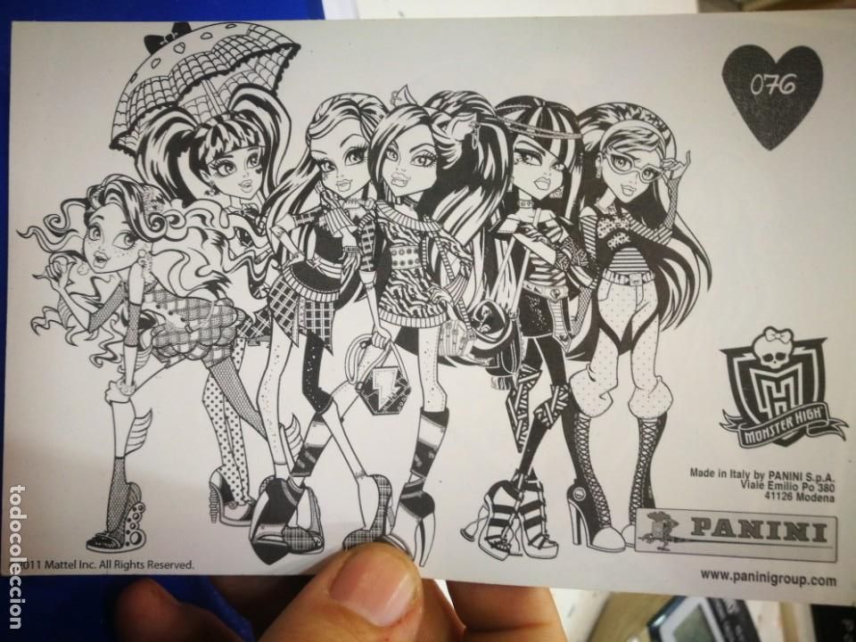 Coleccionismo cromos antiguos: Monster High N 76 PANINI - Foto 2