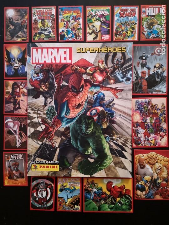 Colecionismo Cromos antigos: CROMOS STICKERS SUPERHEROES MARVEL (2017 PANINI) -ELIGE-
