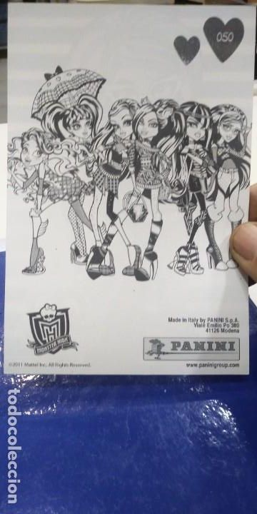 Coleccionismo cromos antiguos: Monster High N 50 Panini - Foto 2
