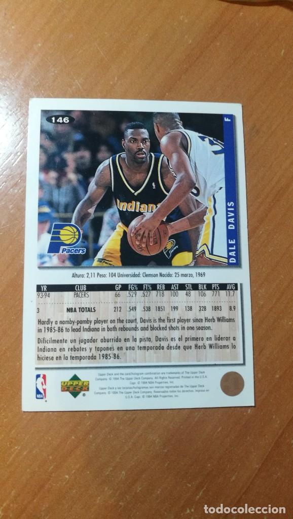Coleccionismo cromos antiguos: CARD NBA 1994 1995 UPPER DECK N&ordm;146 - Foto 2