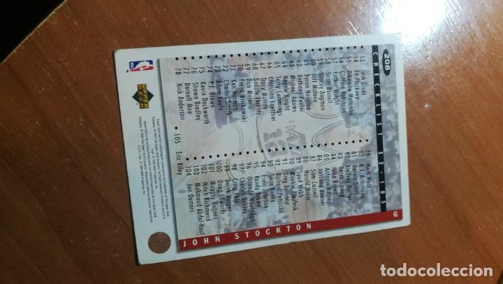 Coleccionismo cromos antiguos: CARD NBA 1994 1995 UPPER DECK N&ordm;208 - Foto 2