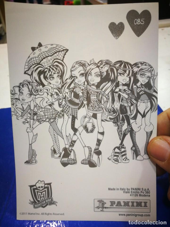 Coleccionismo cromos antiguos: Monster High N 85 PANINI - Foto 2