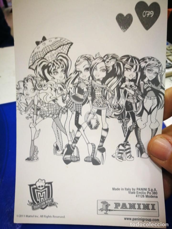 Coleccionismo cromos antiguos: Monster High N 79 PANINI - Foto 2