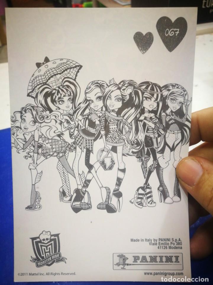 Coleccionismo cromos antiguos: Monster High N 67 PANINI - Foto 2