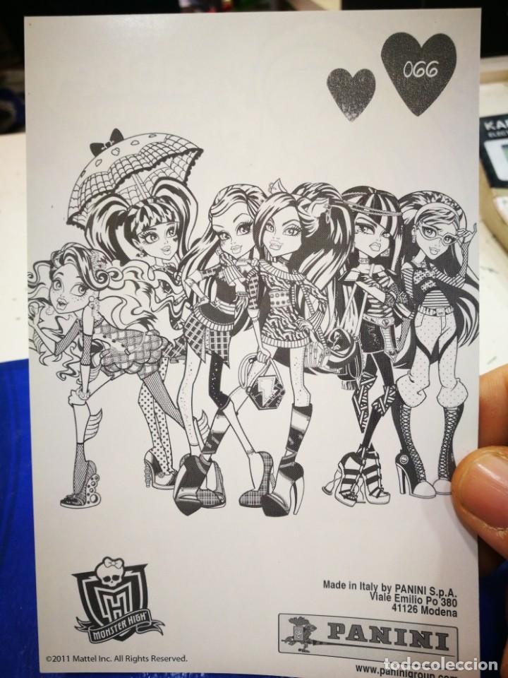 Coleccionismo cromos antiguos: Monster High N 66 PANINI - Foto 2