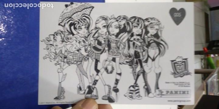 Coleccionismo cromos antiguos: Monster High N 5 Panini - Foto 2