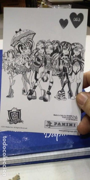 Coleccionismo cromos antiguos: Monster High N 63 Panini - Foto 2