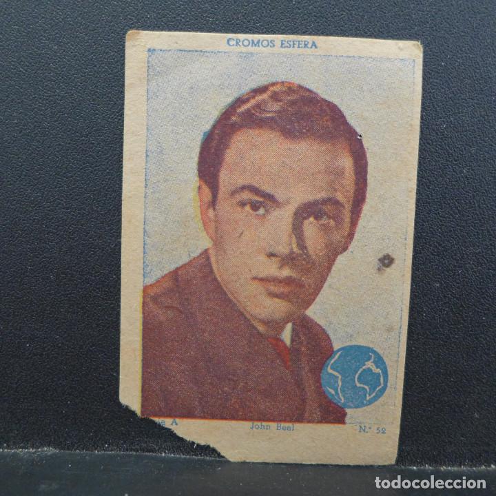 Coleccionismo cromos antiguos: CROMOS ESFERA SERIE A JOHN BEAL N&ordm; 52 - Foto 1