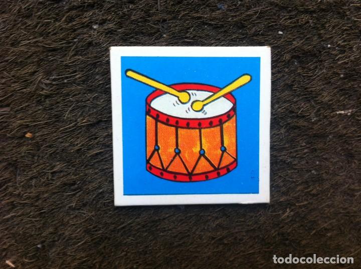 Sammeln alte Sammelbilder: CROMO - CARTA EN CART&Oacute;N GRUESO. MEDIDAS: 4,5 X 4,5CM. TAMBOR