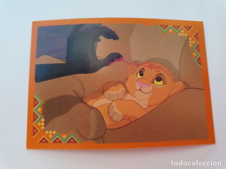 Coleccionismo cromos antiguos: El rey le&oacute;n Panini 2019 Cromo n&ordm; 26 - Foto 1