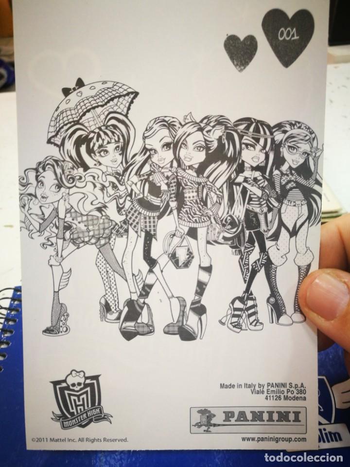 Coleccionismo cromos antiguos: Monster High N 1 PANINI - Foto 2