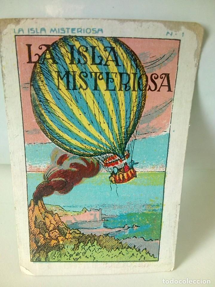 Coleccionismo cromos antiguos: CROMOS (5) - LA ISLA MISTERIOSA. - Foto 5