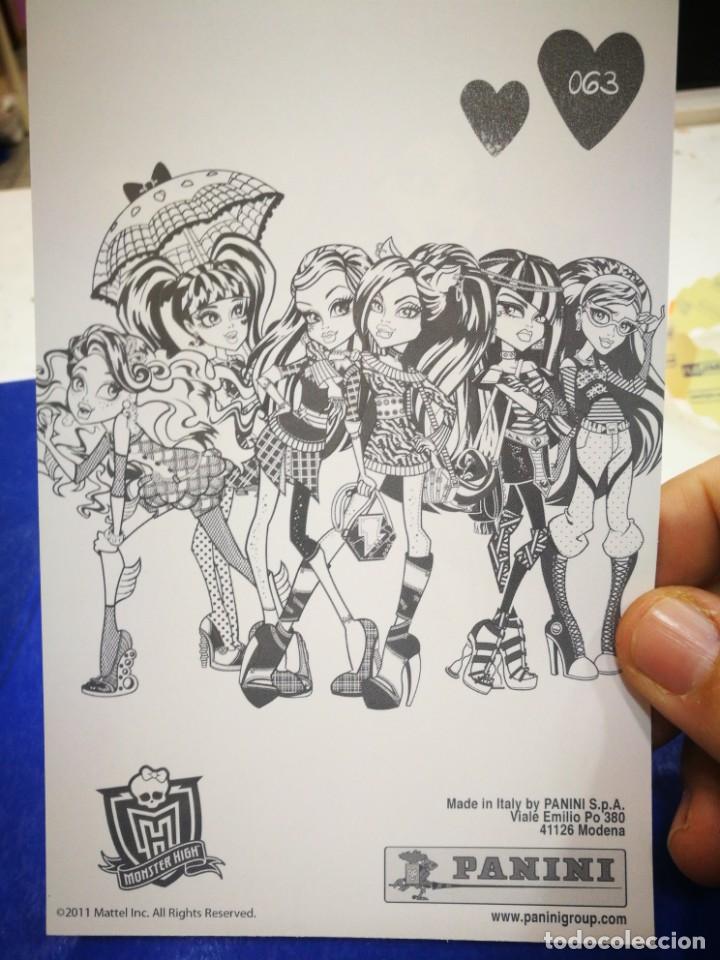 Coleccionismo cromos antiguos: Monster High N 63 PANINI - Foto 2