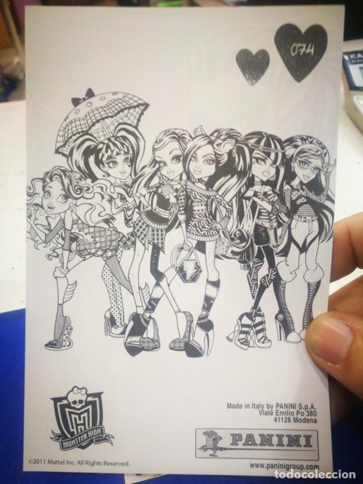 Coleccionismo cromos antiguos: Monster High N 74 PANINI - Foto 2
