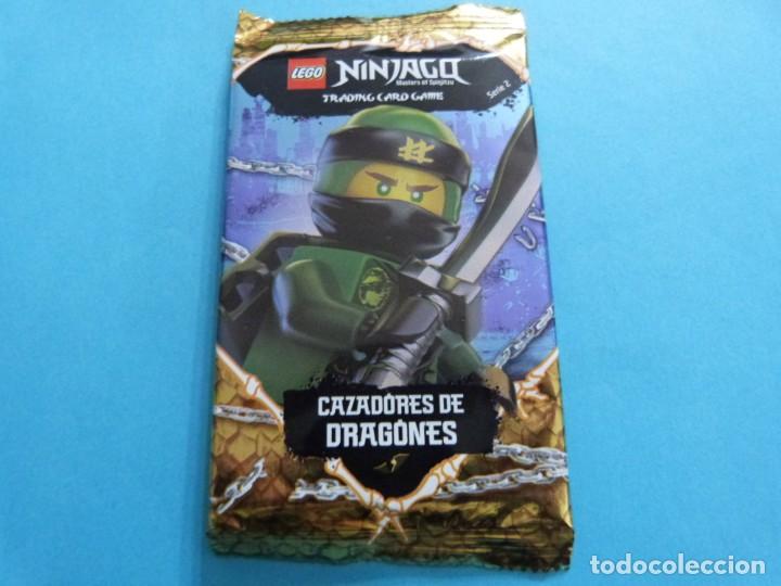 Colecionismo Cromos antigos: SOBRE DE LAMINCARDS SIN ABRIR DE NINJAGO LEGO DE TAILORMADE MEDIA