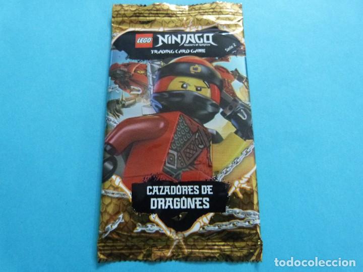 Colecionismo Cromos antigos: SOBRE DE LAMINCARDS SIN ABRIR DE NINJAGO LEGO DE TAILORMADE MEDIA
