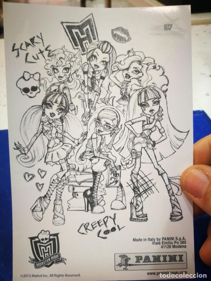 Coleccionismo cromos antiguos: Monster High N 97 PANINI - Foto 2