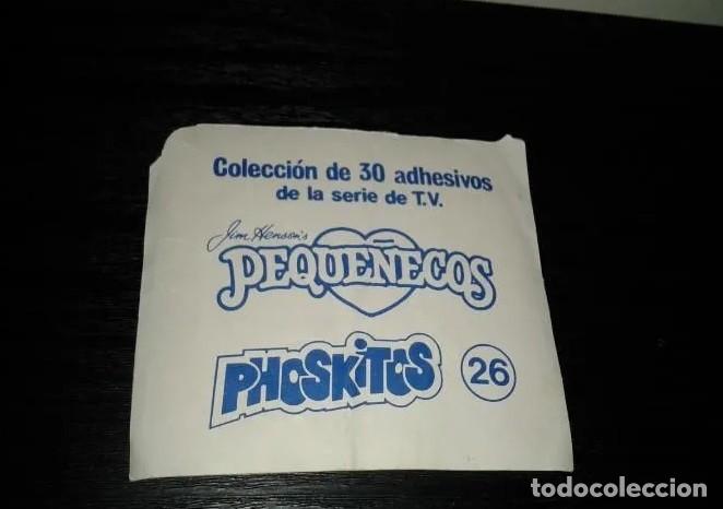 Coleccionismo cromos antiguos: -PHOSKITOS PEQUE&Ntilde;ECOS 1981 : 26 - Foto 2