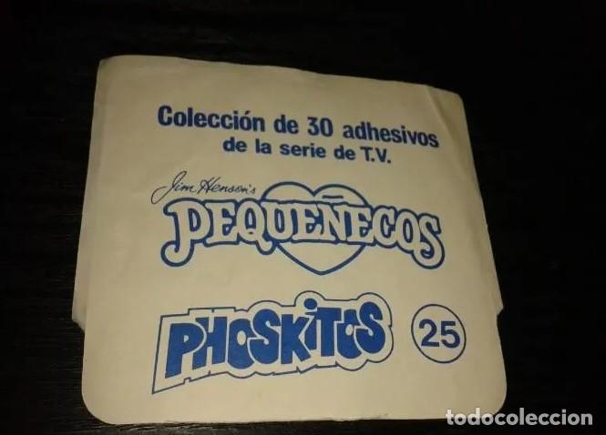 Coleccionismo cromos antiguos: -PHOSKITOS PEQUE&Ntilde;ECOS 1981 : 25 - Foto 2
