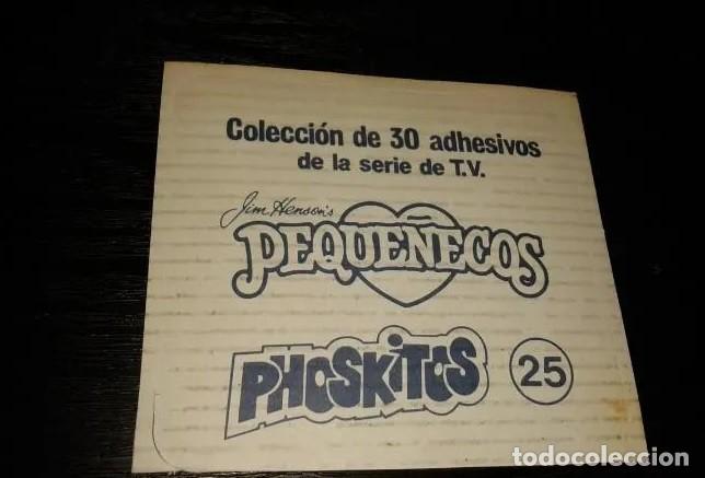 Coleccionismo cromos antiguos: -PHOSKITOS PEQUE&Ntilde;ECOS 1981 : 25 - Foto 2