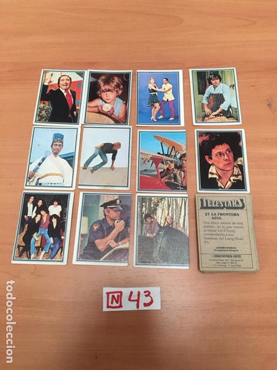 Coleccionismo cromos antiguos: Lote de cromos telestars - Foto 1