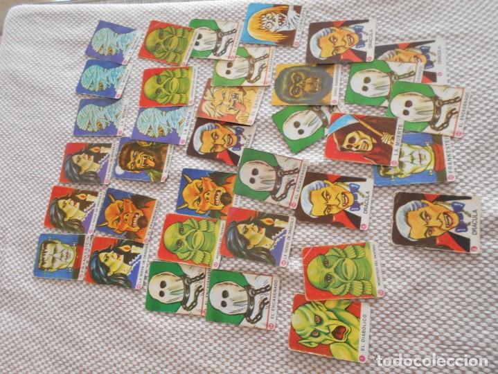 Coleccionismo cromos antiguos: cromos de monstruos - Foto 2