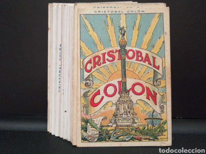 Coleccionismo cromos antiguos: Coleccion de cromos completa CRISTOBAL COLON - Foto 1