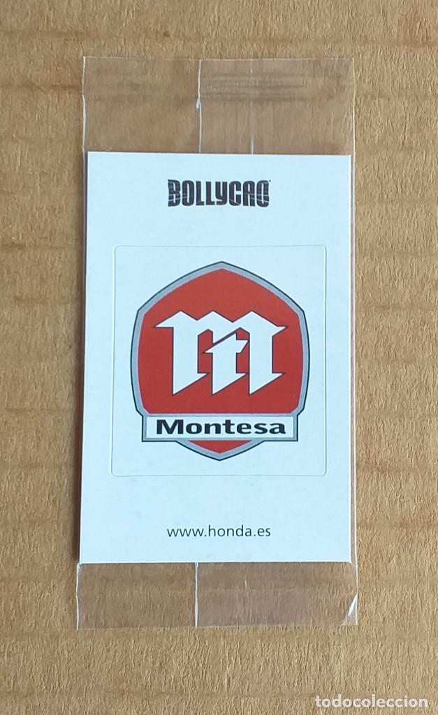 Coleccionismo Cromos antiguos: Cromo Montesa Marca MAN&Iacute;A de Bollycao. Precintado.