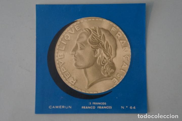 Sammeln alte Sammelbilder: CROMO DE CAMERUN DESPEGADO N&ordm; 64 A&Ntilde;O 1962 DEL ALBUM COLECCION UNIVERSAL DE ALES