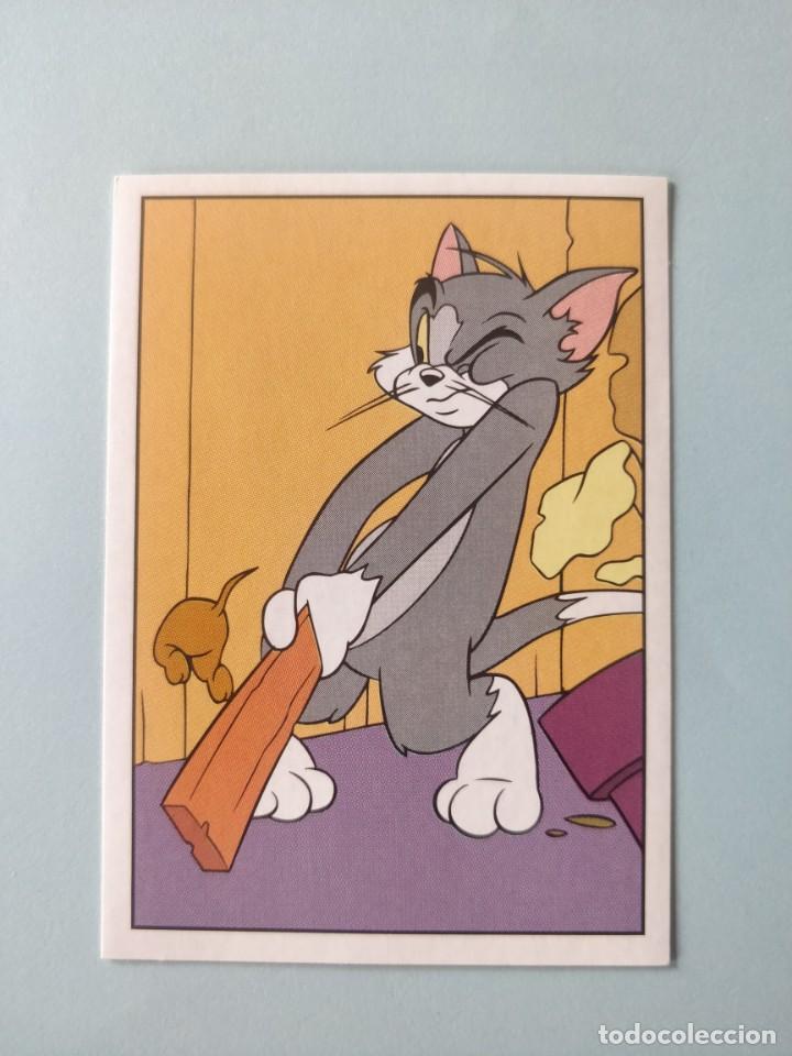 Coleccionismo Cromos antiguos: Cromo n&deg;121 Las aventuras de Tom y Jerry o lecciones de la vida