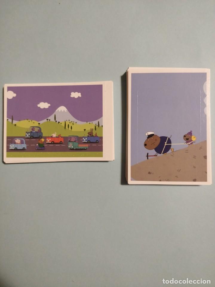 Coleccionismo Cromos antiguos: Lote de 61 cromos de Peppa Pig da la vuelta al mundo de Panini. Tambi&eacute;n por unidad
