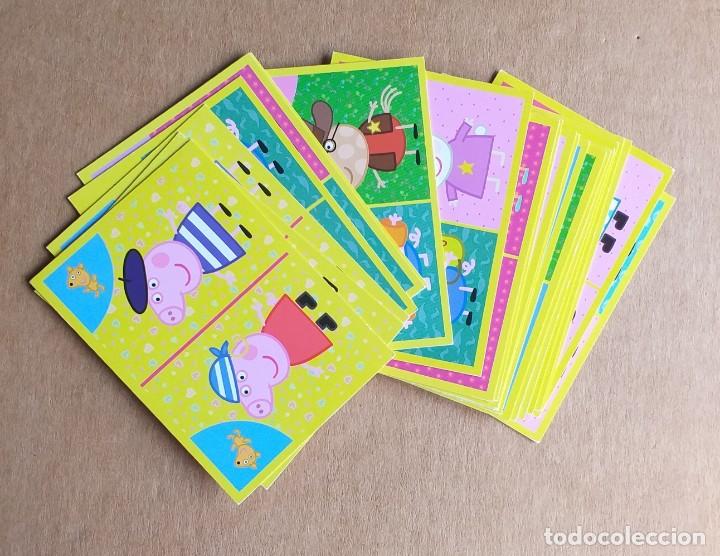 Coleccionismo Cromos antiguos: Lote de 21 cartas Peppa Pig &iexcl;Juega con los opuestos!. Estado notable.