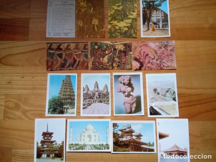 Coleccionismo cromos antiguos: ANTIGUOS CROMOS CEDOSA, ARTE EN EL EXTREMO ORIENTE, FALTAN 4