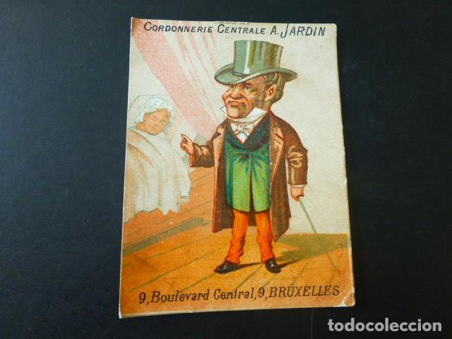 Coleccionismo cromos antiguos: CABALLERO ANTIGUO CROMO SIGLO XIX
