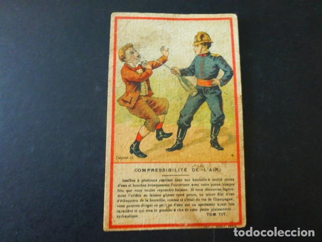 Coleccionismo cromos antiguos: BOMBERO ANTIGUO CROMO SIGLO XIX - Foto 1