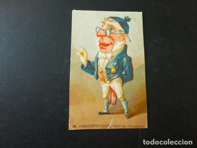 Colecionismo Cromos antigos: DIRECTOR DE ORQUESTA ANTIGUO CROMO SIGLO XIX