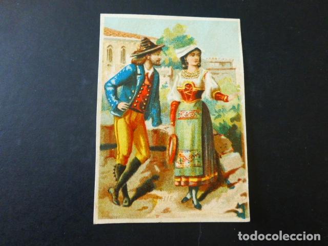 Colecionismo Cromos antigos: ITALIANOS ANTIGUO CROMO SIGLO XIX