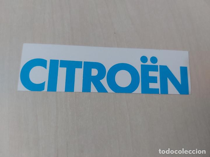 Collectable Antique Stickers: CROMO ADHESIVO ALBUM 2 ADHESIVAS SPORT - CITROEN