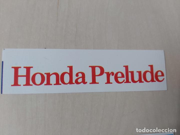 Collectionnisme Cartes &agrave; collectionner anciennes: CROMO ADHESIVO ALBUM 2 ADHESIVAS SPORT - HONDA PRELUDE