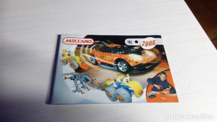 Coleccionismo Cromos antiguos: Cat&aacute;logo juguetes Mecano a&ntilde;o 2006